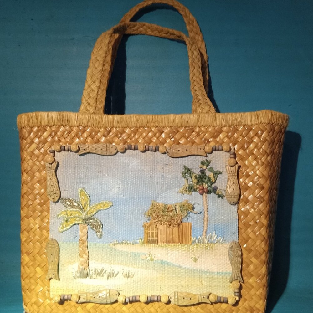 Capelli Straw Resort Style Purse